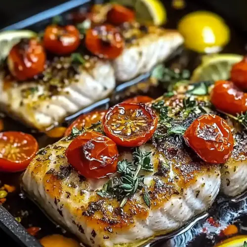 Mediterranean Baked Fish
