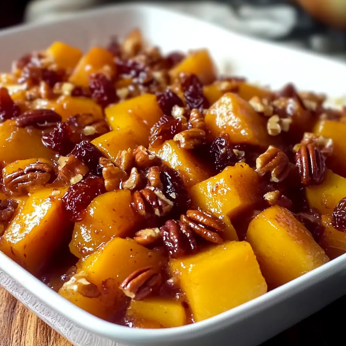 Autumn Butternut Squash Apple Bake