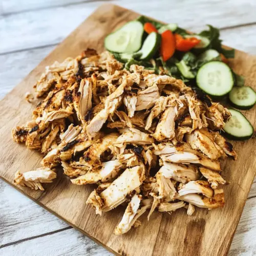 Slow Cooker Chicken Shawarma