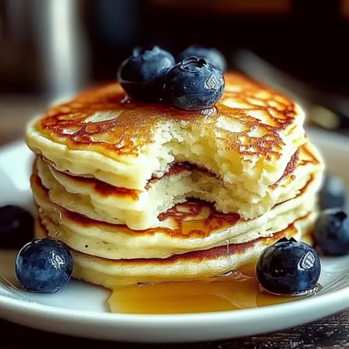 Flourless Cottage Cheese Pancakes