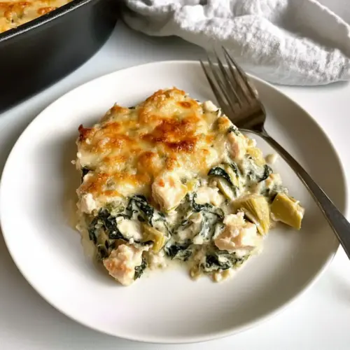 Spinach and Artichoke Chicken Casserole