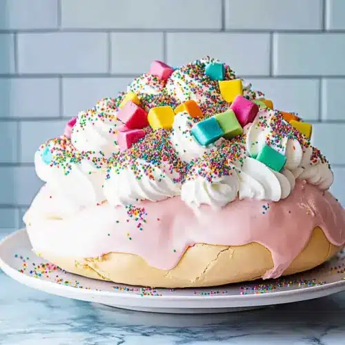 Fairy Bread Pavlova