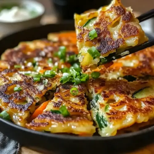 Korean Pancakes (Pajeon)