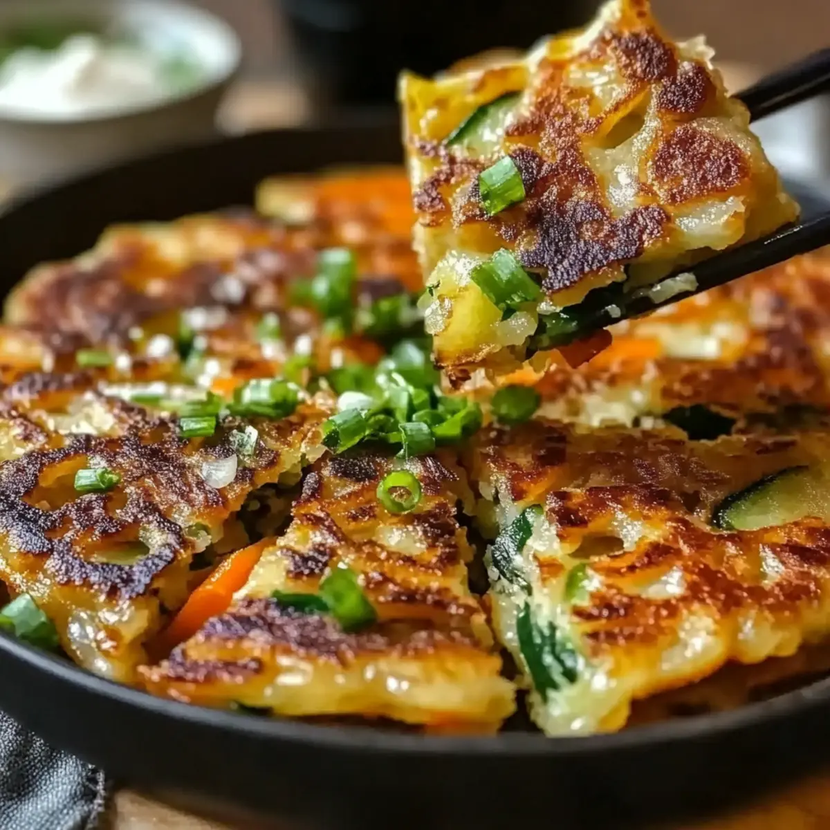 Korean Pancakes (Pajeon)