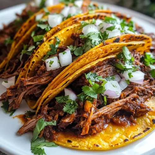 Crock Pot Birria Tacos