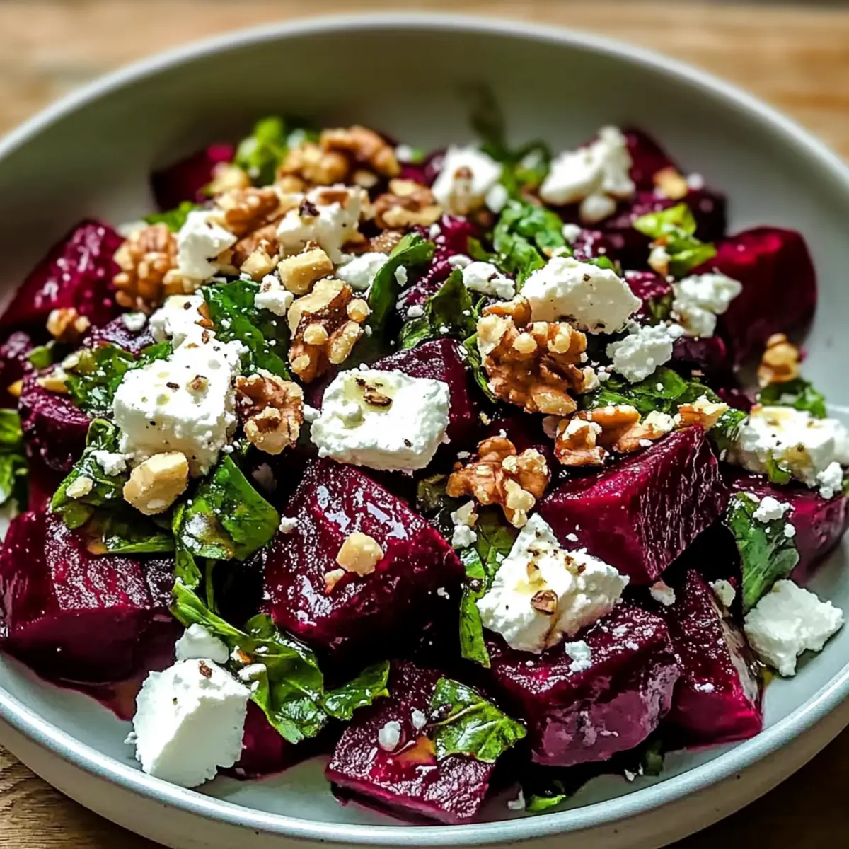 Beet Salad Feta Walnut