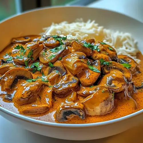 Hungarian Mushroom Paprikash