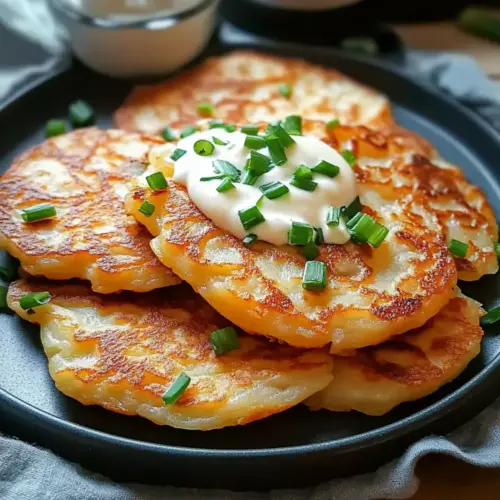 Crispy Korean Potato Pancakes (Gamjajeon)