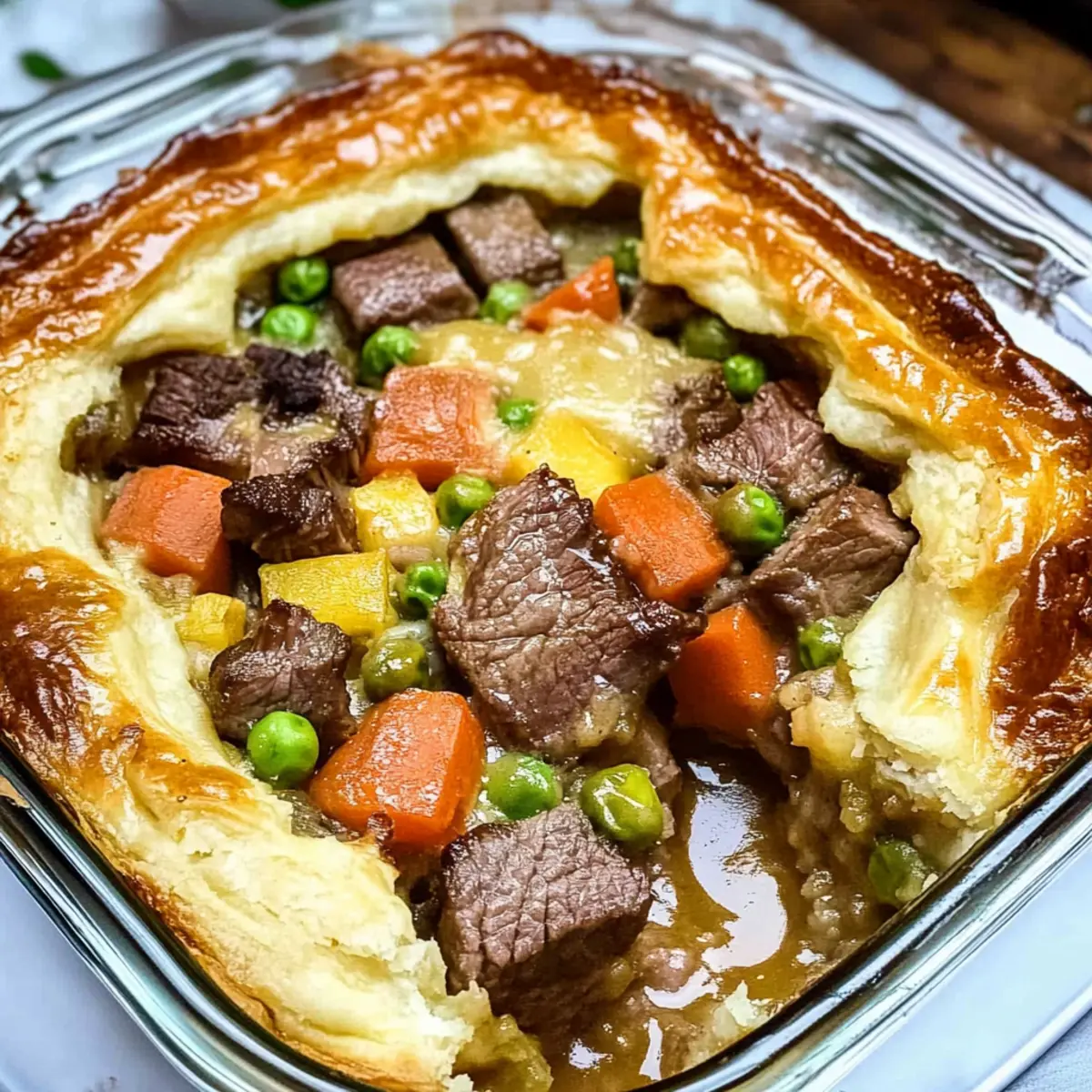 Roast Beef Yorkshire Pudding Pie