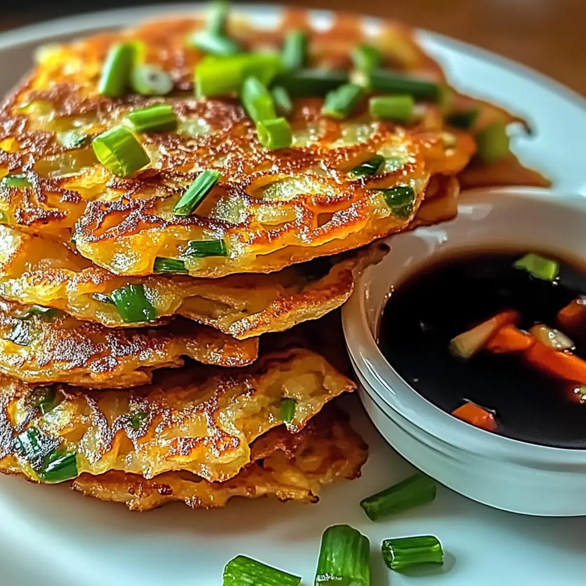 Crispy Vegetable Pancakes