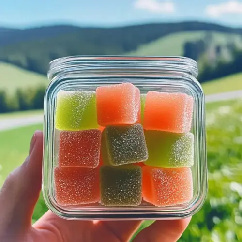 Homemade Sour Watermelon Gummies