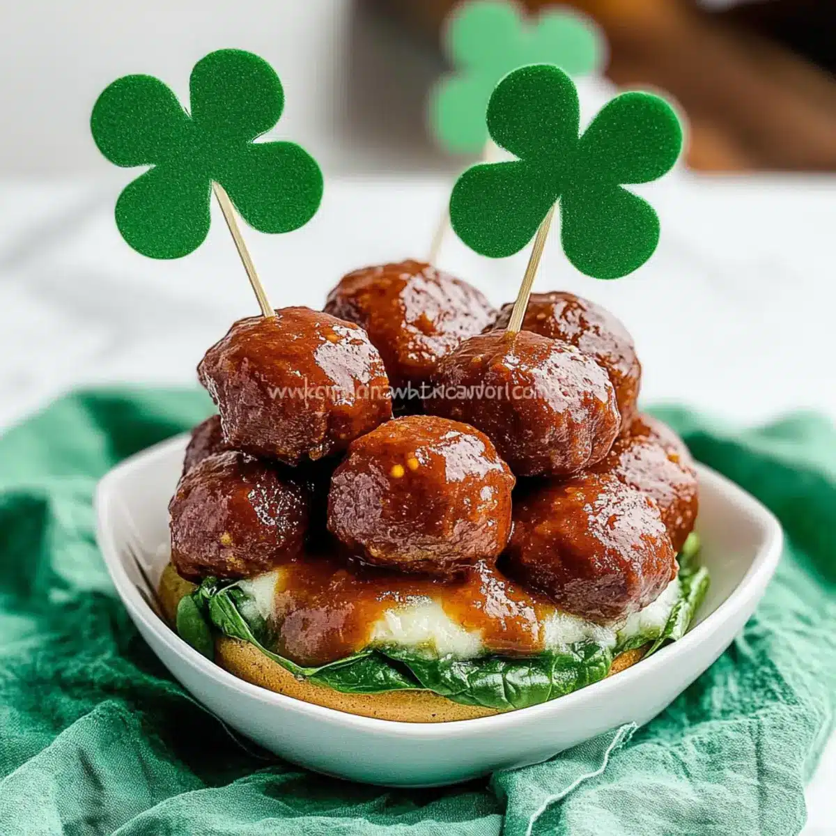 Lucky Party Meatballs