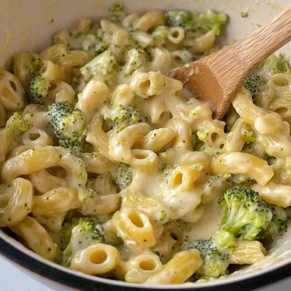 Healthy Broccoli Mac and Cheese