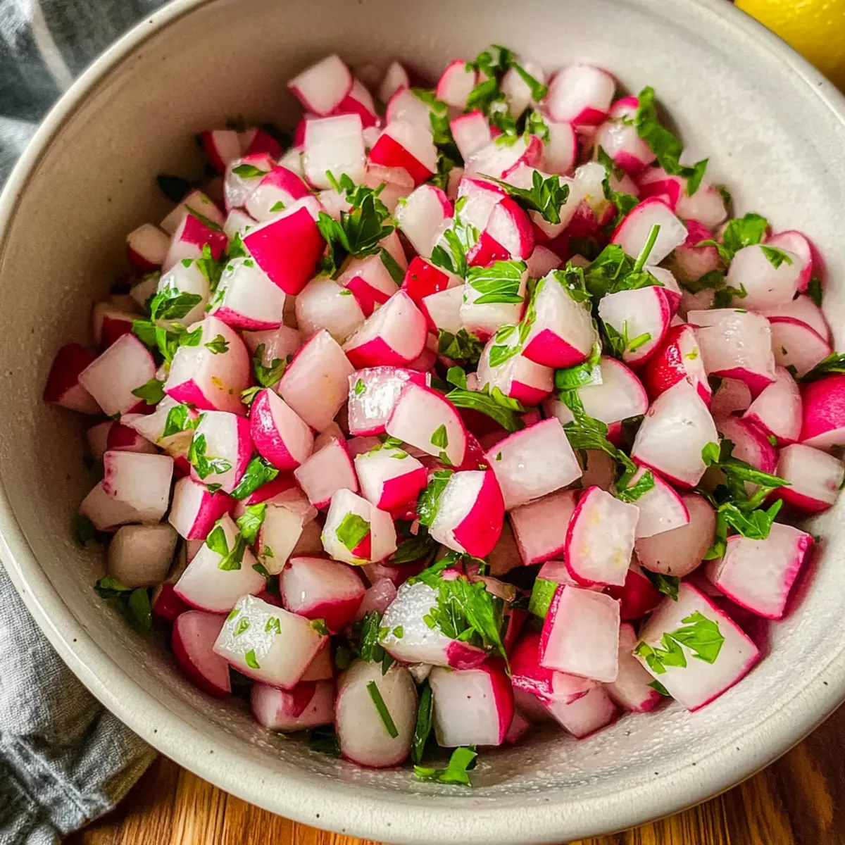 Spring Radish Salad