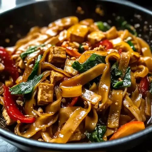 Spicy Vegan Drunken Noodles