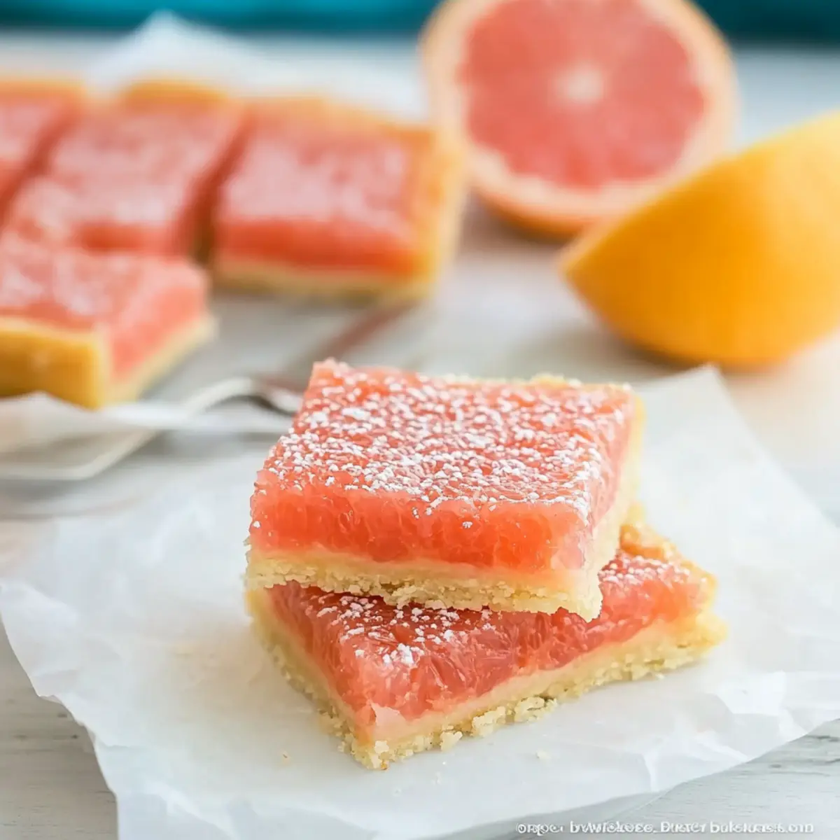Grapefruit Bars