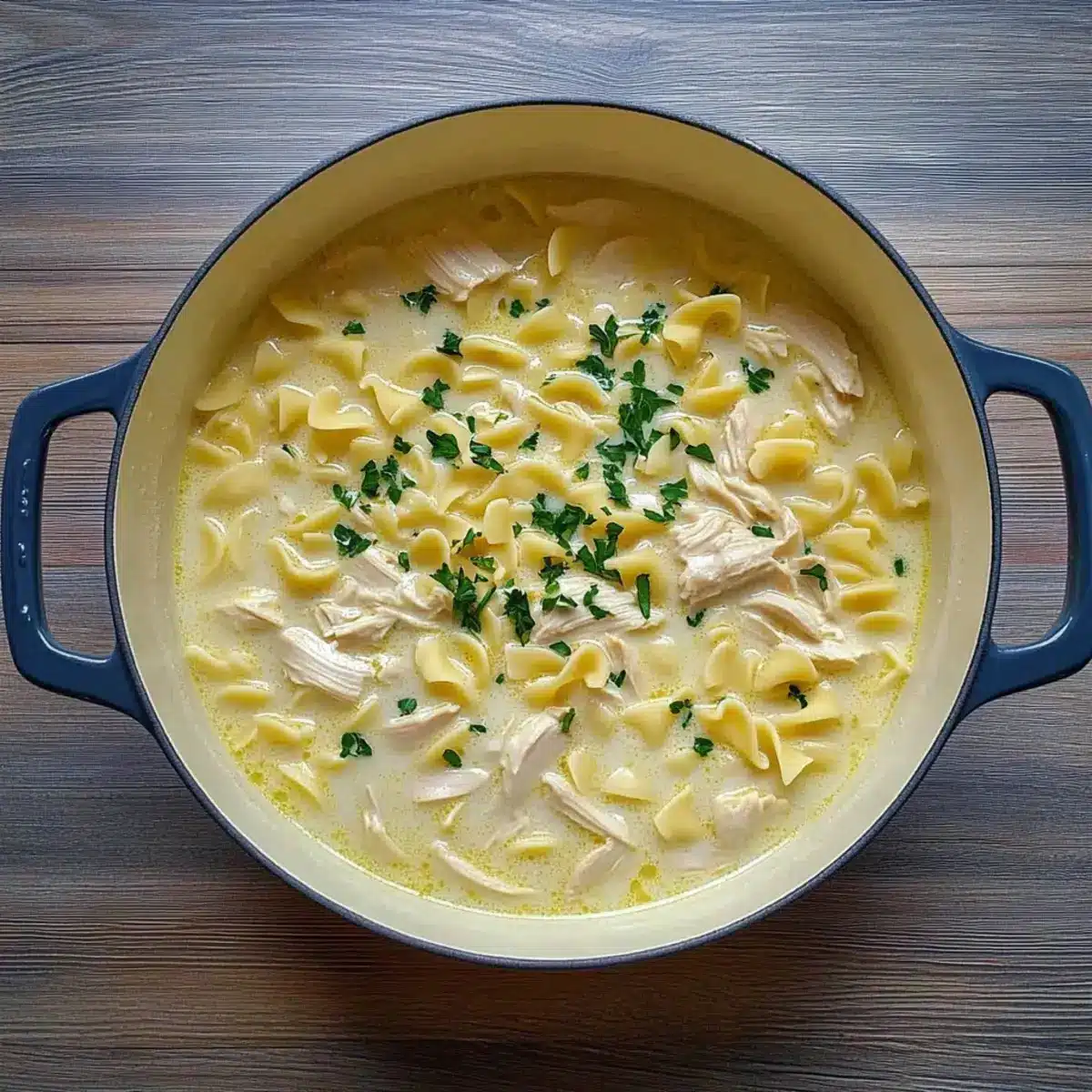 Creamy Chicken Noodle Soup