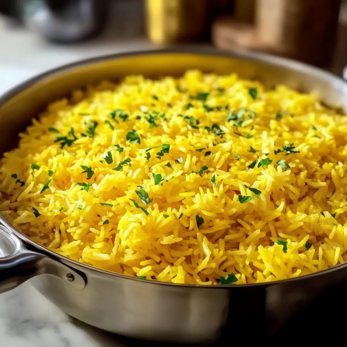 Garlic Turmeric Rice