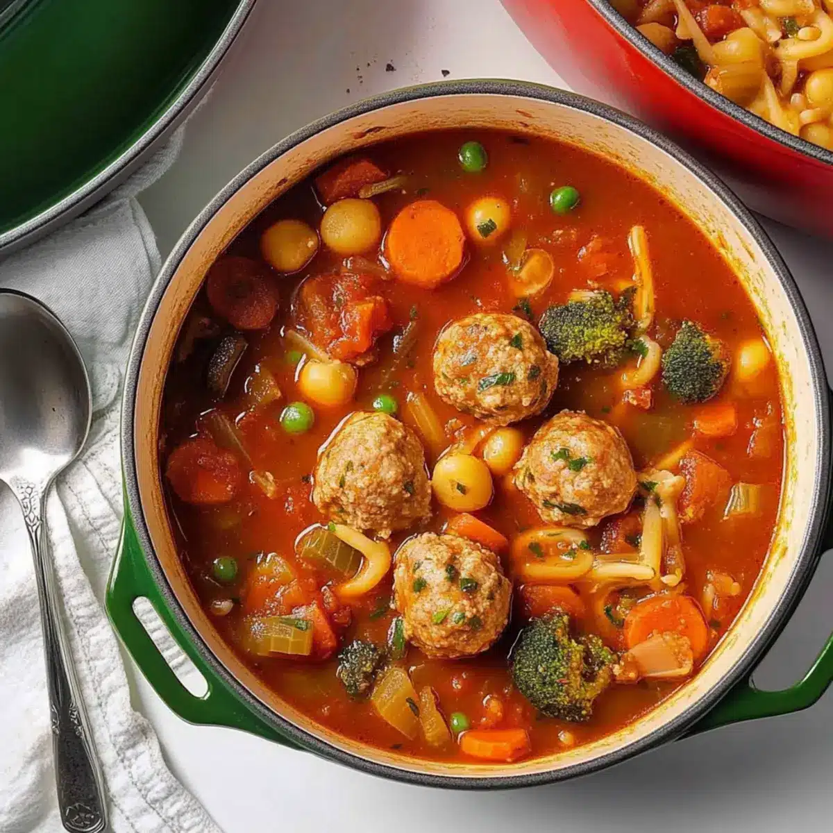 Dutch Oven Minestrone Soup