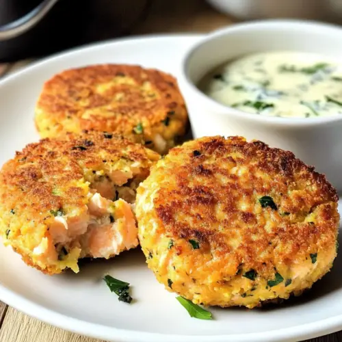 Sweet Potato Salmon Fish Cakes with Herbs