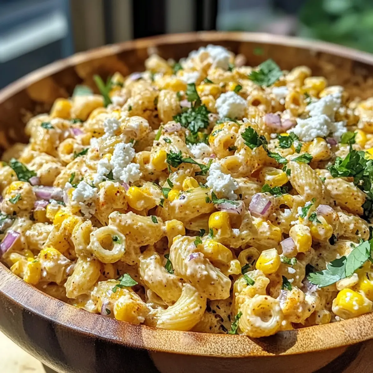 Elote Pasta Salad Recipe