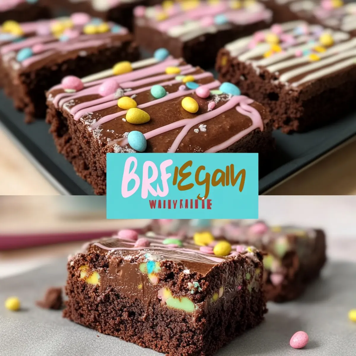 Easter Brownies Recipe: Chewy, Chocolatey, and Festive
