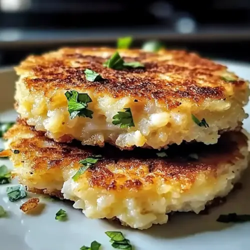Crispy Egg and Rice Patties