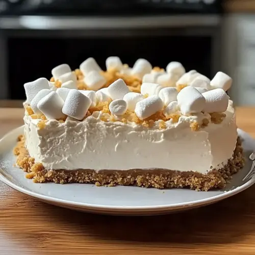 Marshmallow Whip Cheesecake
