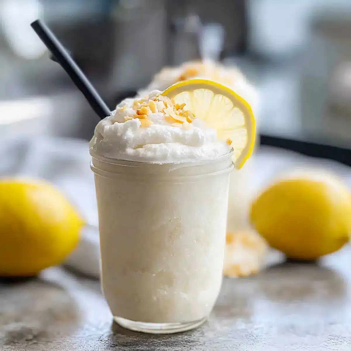 Frozen Coconut Lemonade
