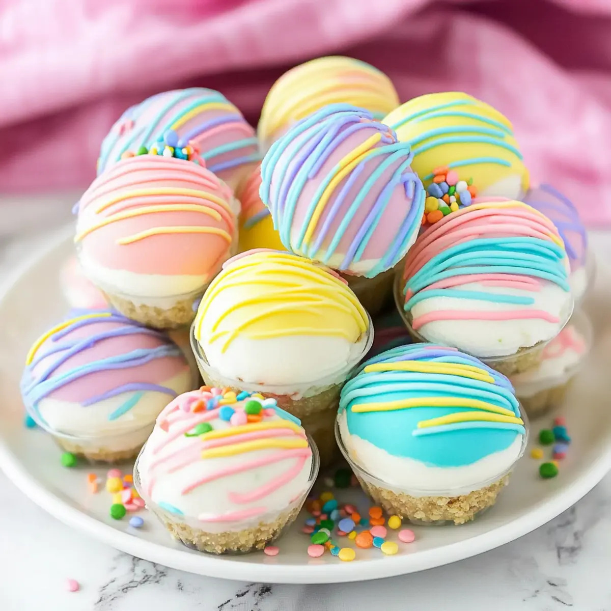 Easter Egg Oreo Cookie Balls