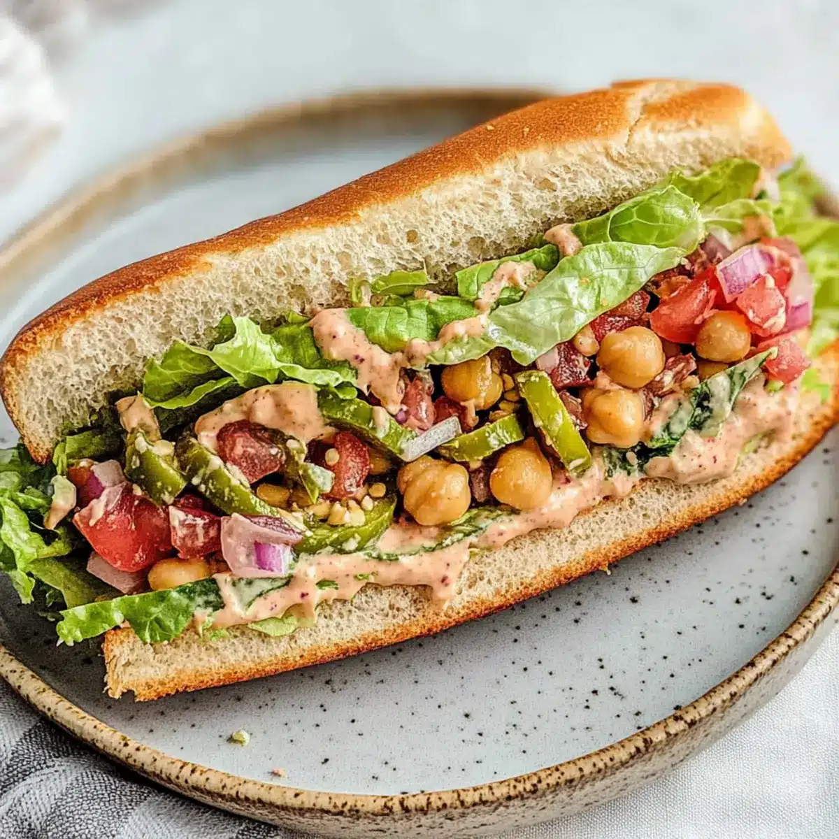 Chopped Veggie Sandwich