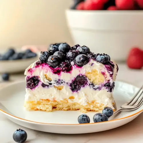 Blueberry Heaven On Earth Cake