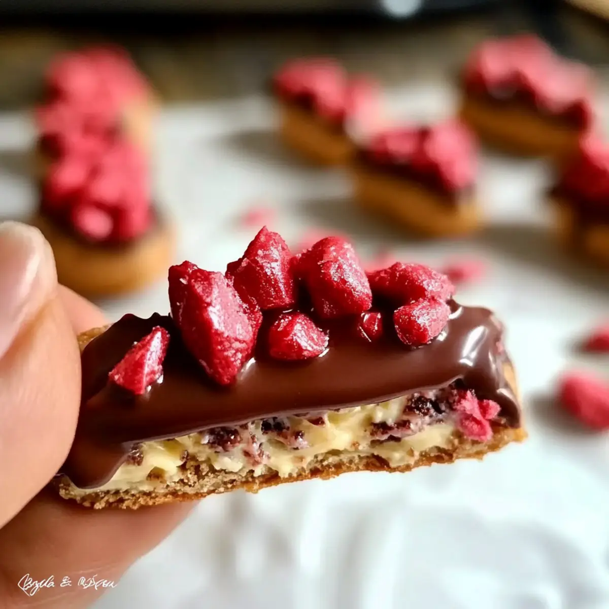Gluten Free Red Velvet Éclairs