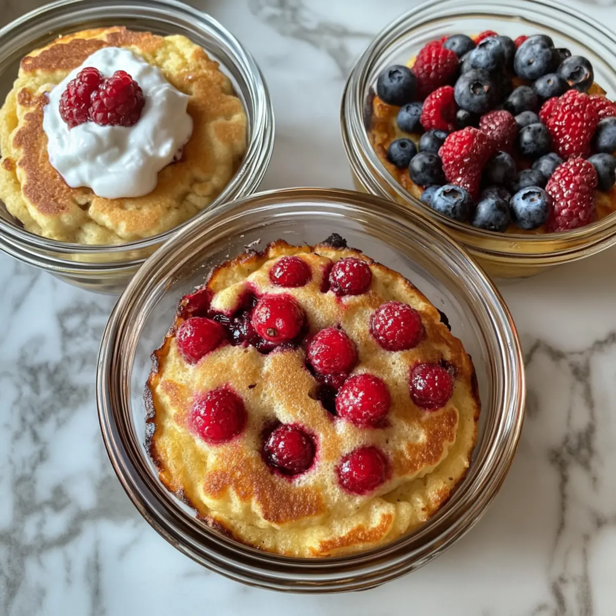 Protein Pancake Bowls