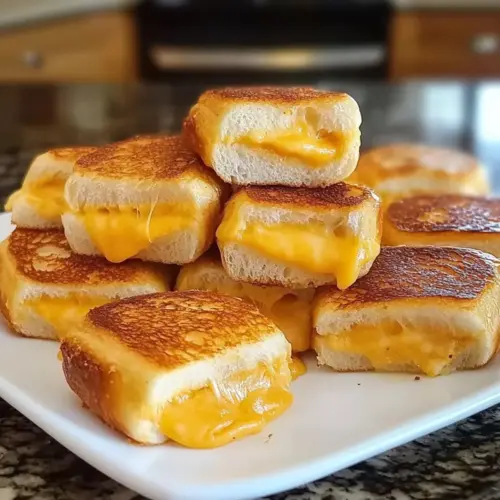 Mini Grilled Cheese Hawaiian Rolls