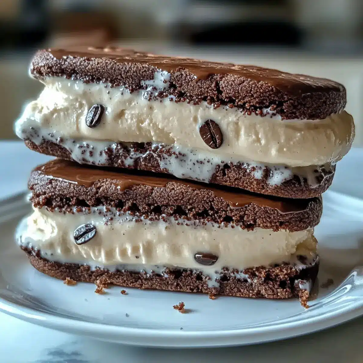 Vanilla Bean Frappuccino Sandwich