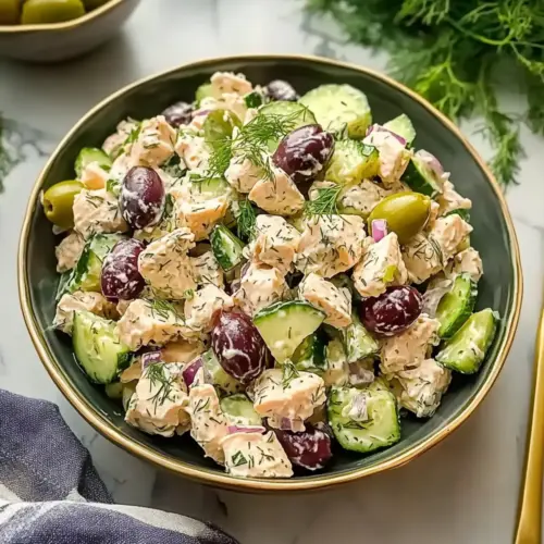 Mediterranean Chicken Salad