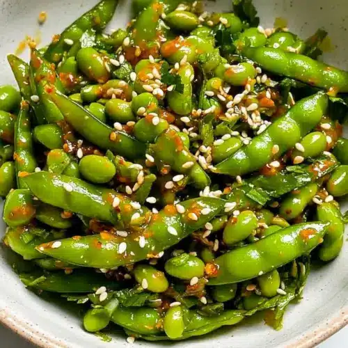 Chili Crisp Snap Pea Salad