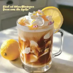 Lemon Meringue Iced Coffee
