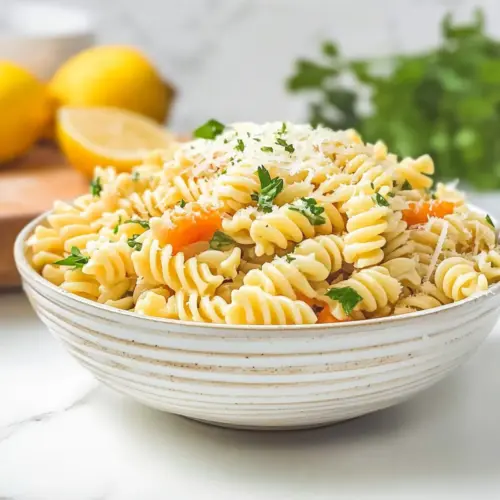 Lemon Parmesan Pasta Salad