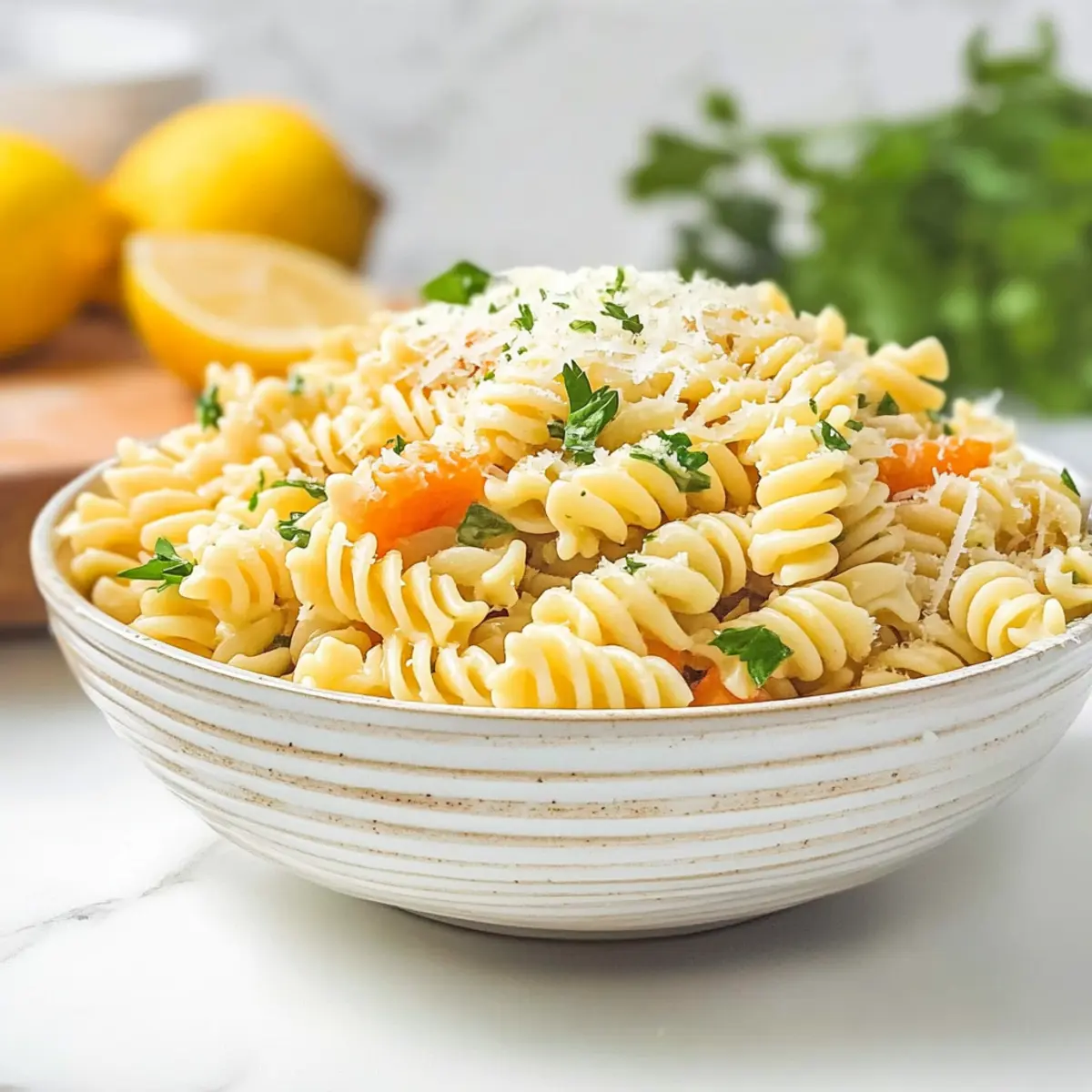 Lemon Parmesan Pasta Salad