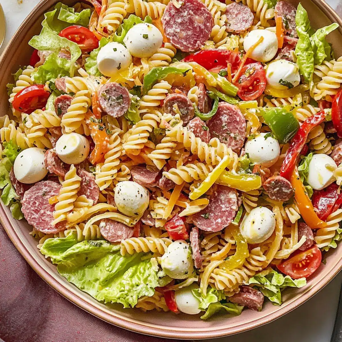 Favorite Grinder Pasta Salad