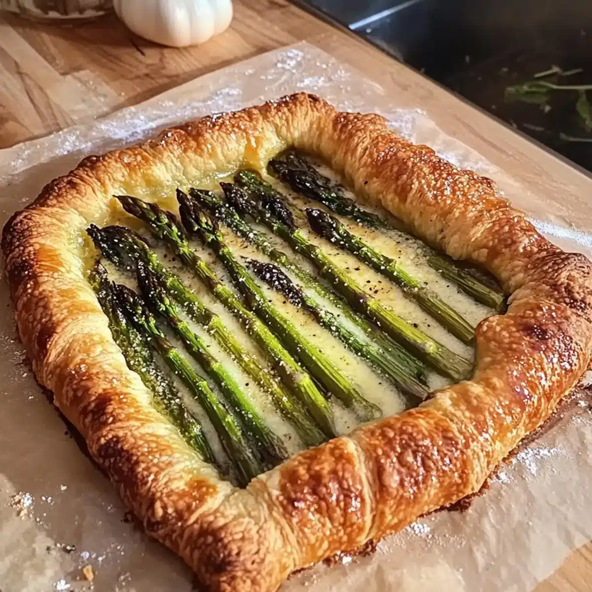Asparagus Galette