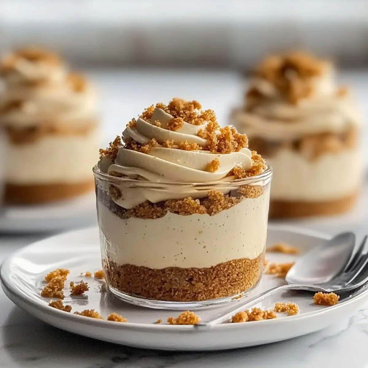 Biscoff Cheesecake Dessert Cups