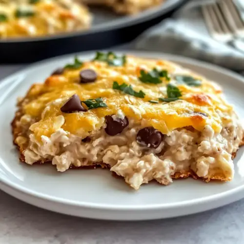 Healthy Chicken Cauliflower Rice Casserole