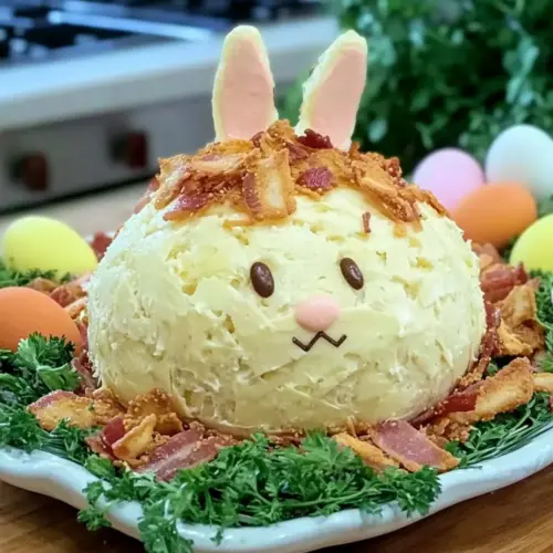 Easter Bunny Cheese Ball
