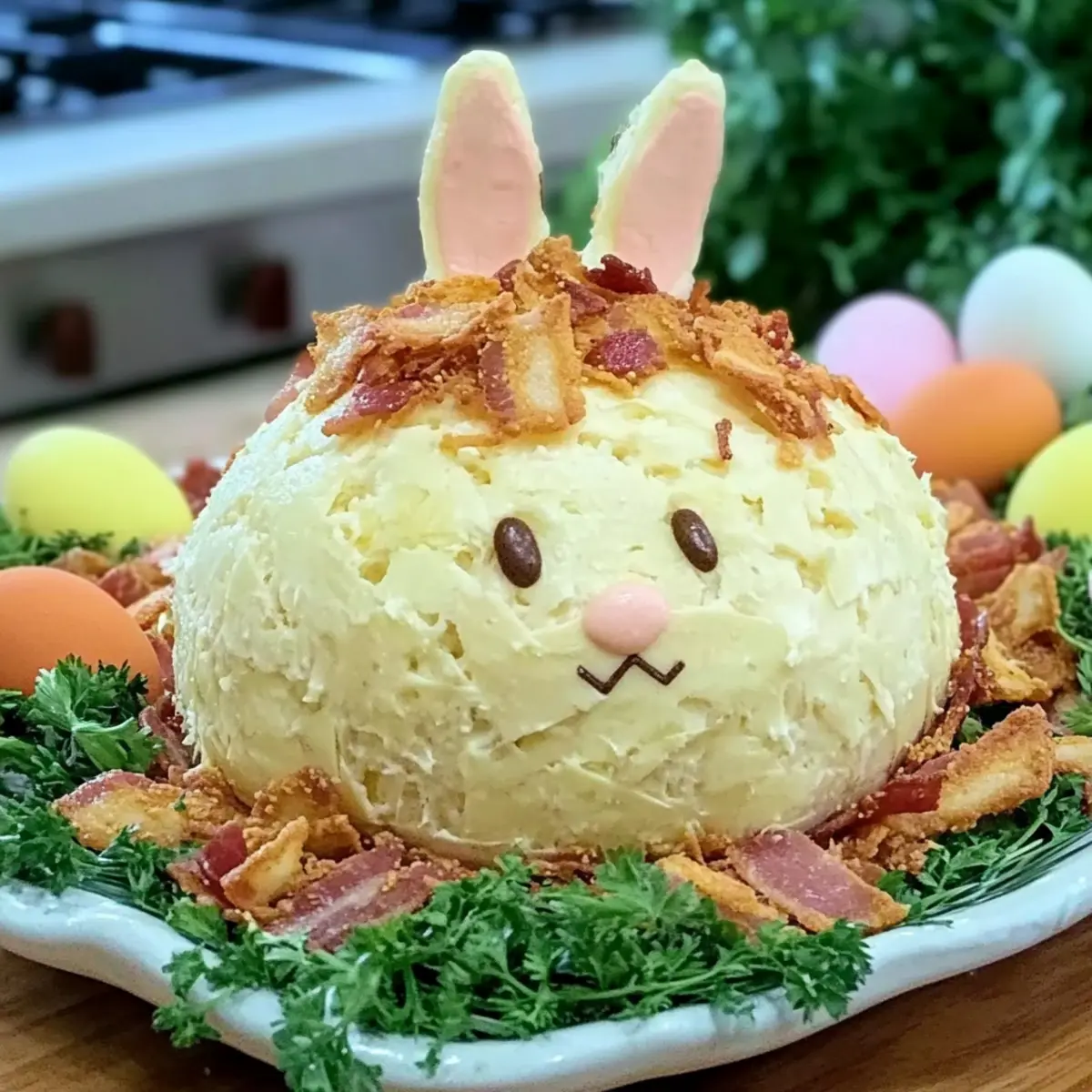 Easter Bunny Cheese Ball
