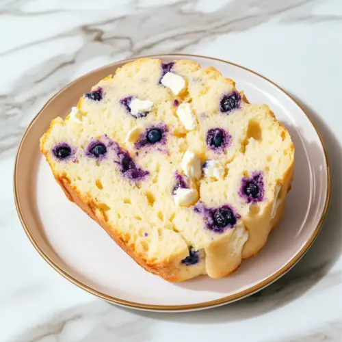 Cottage Cheese Blueberry Cloud Bread