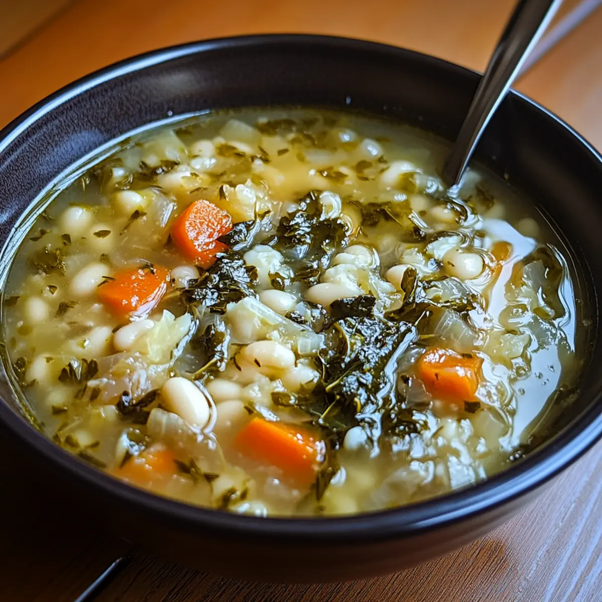 Spring Sardinian Herb Soup