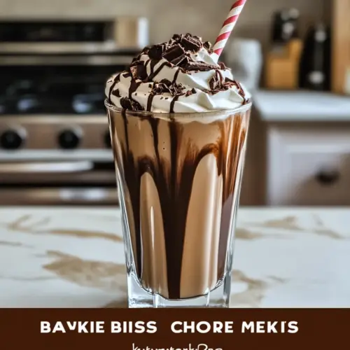Brownie Bliss Coffee Milkshake